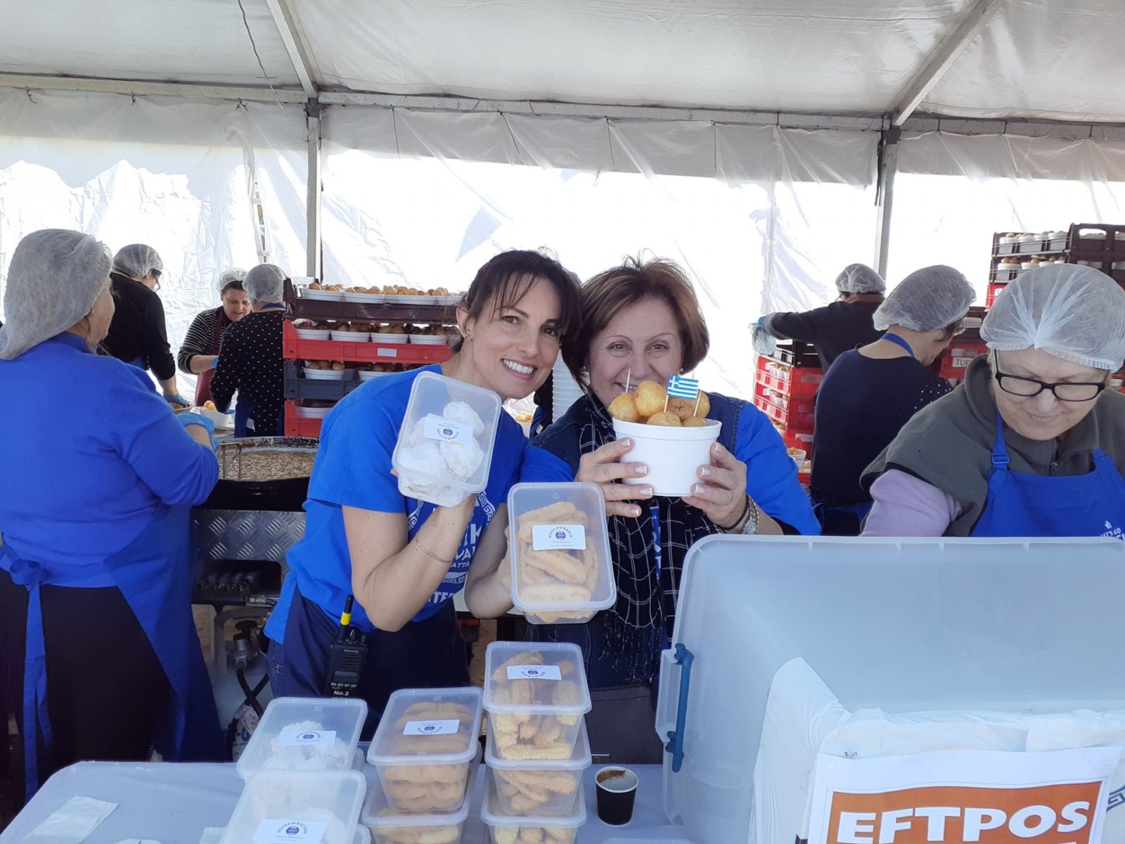 Let's Go Greek Festival sees Parramatta filled with blue and white