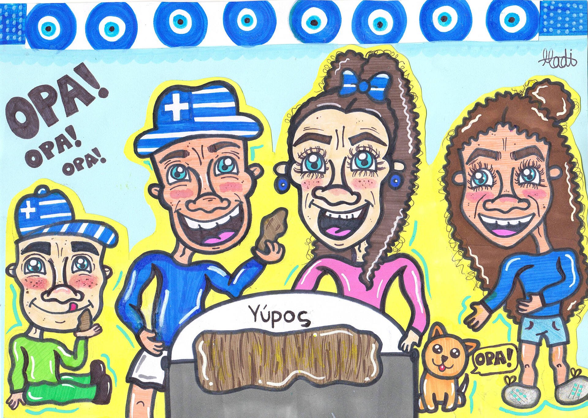 Greek Aussie siblings take out art prizes in new competition centred on family
