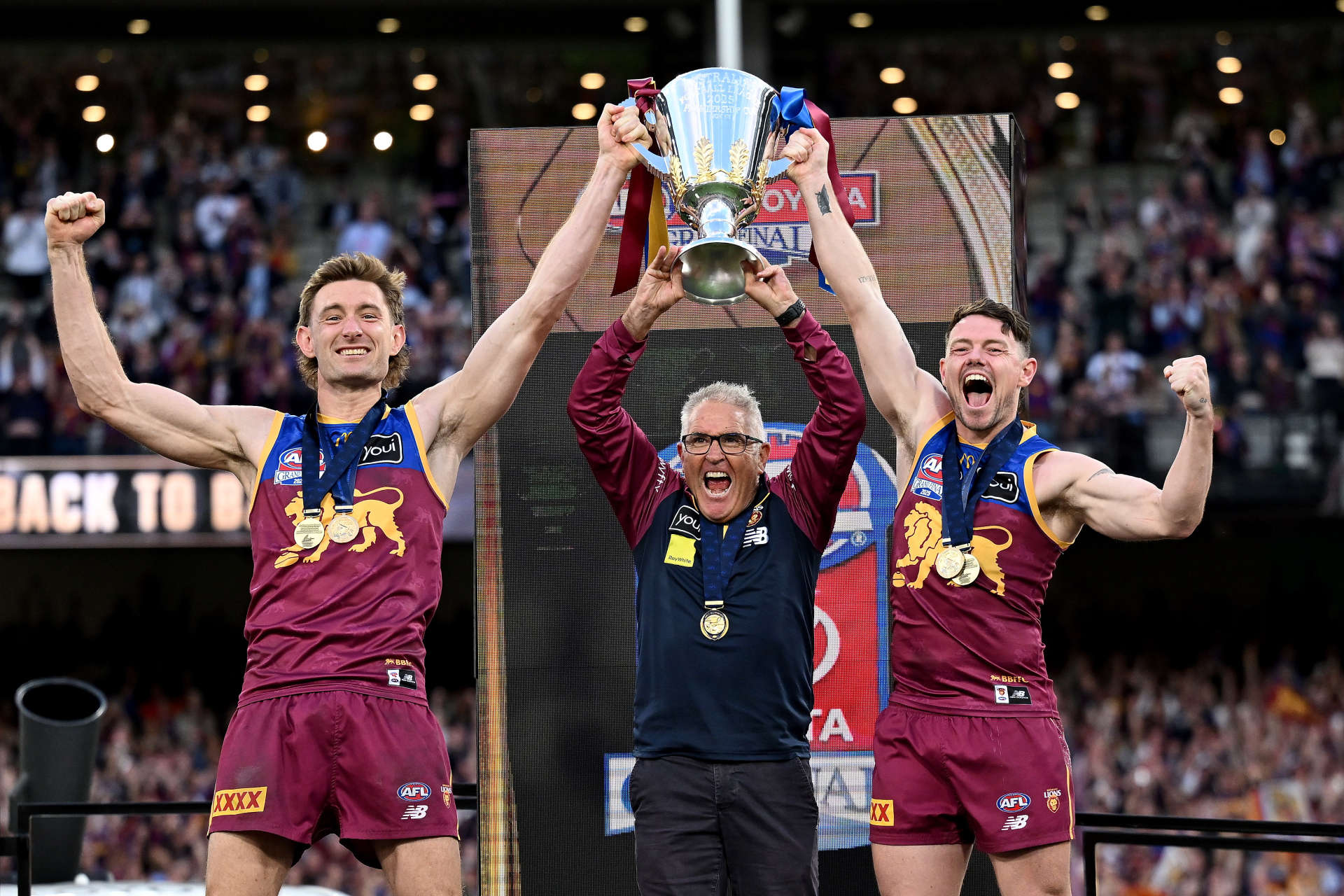 Lions roar their way to back-to-back AFL premierships