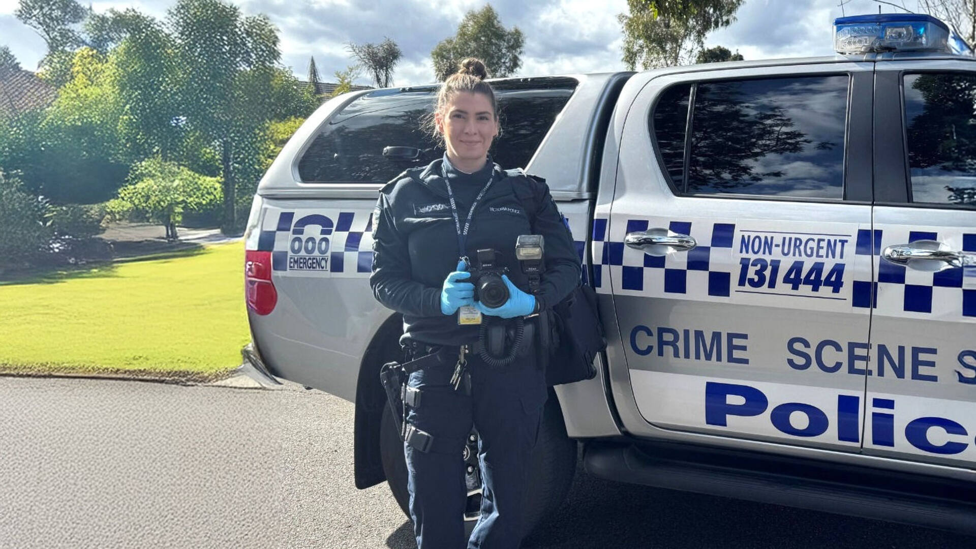 Greek Australian crime scene officer making her mark in Melbourne
