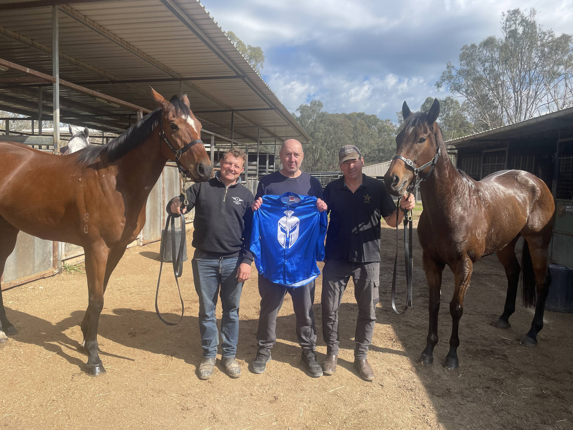 From punting to cups: Tom Samatidis flying the Greek blue and white on the racetrack