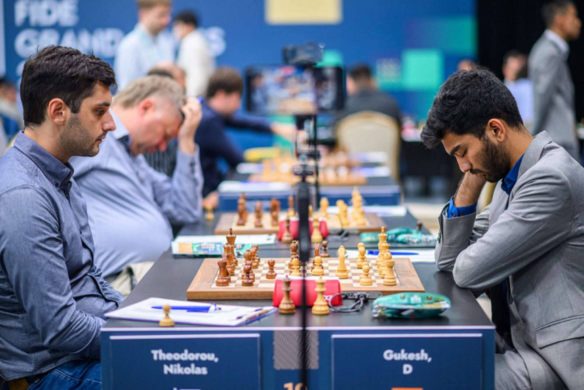 Nikolas Theodorou secures Greece’s first ever chess win over reigning world champion