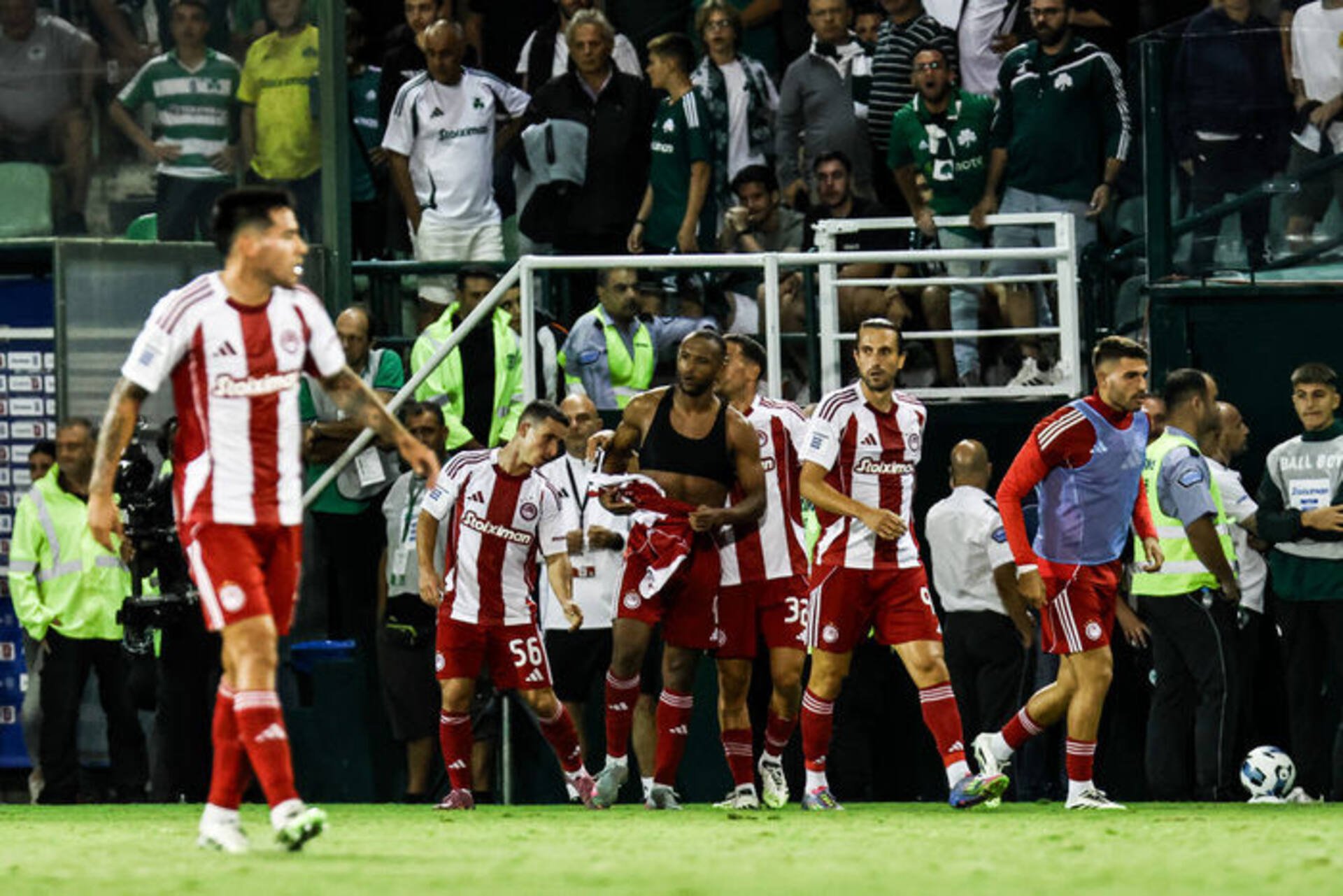 Olympiacos rescue a draw against Panathinaikos