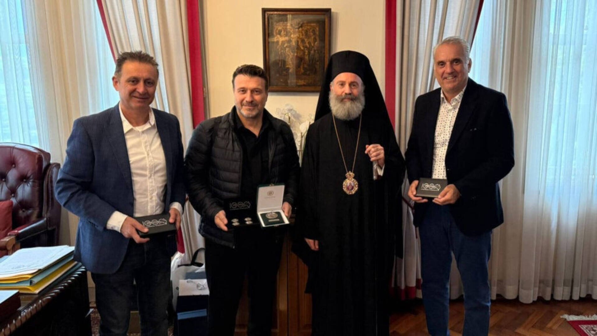 Yiannis Ploutarchos visits the Archdiocese of Australia