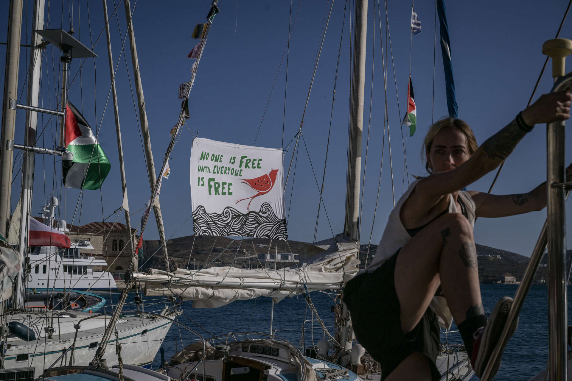 Gaza flotilla Greeks to return home today