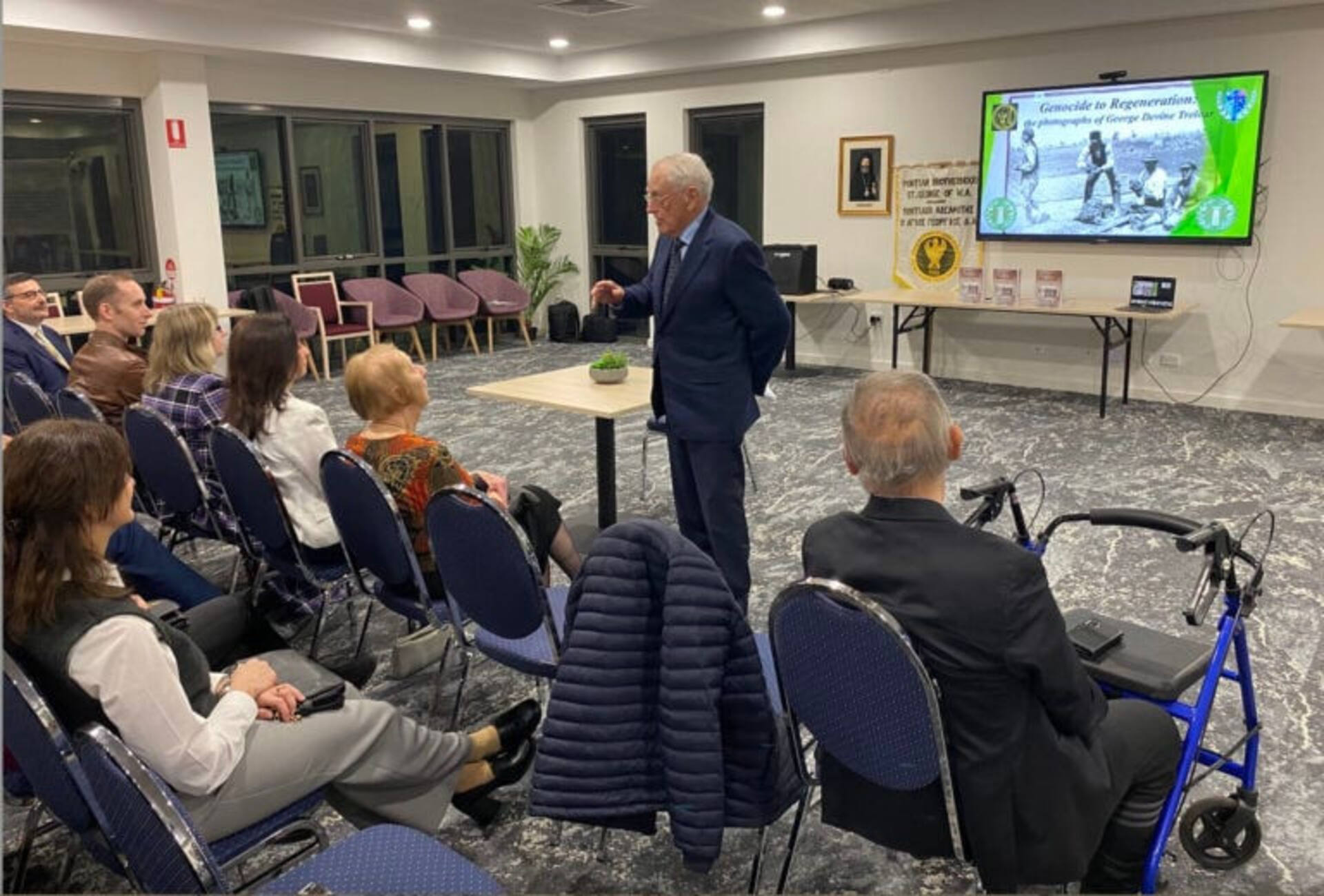 Perth–Thrylorio link honours Australian hero George Devine Treloar
