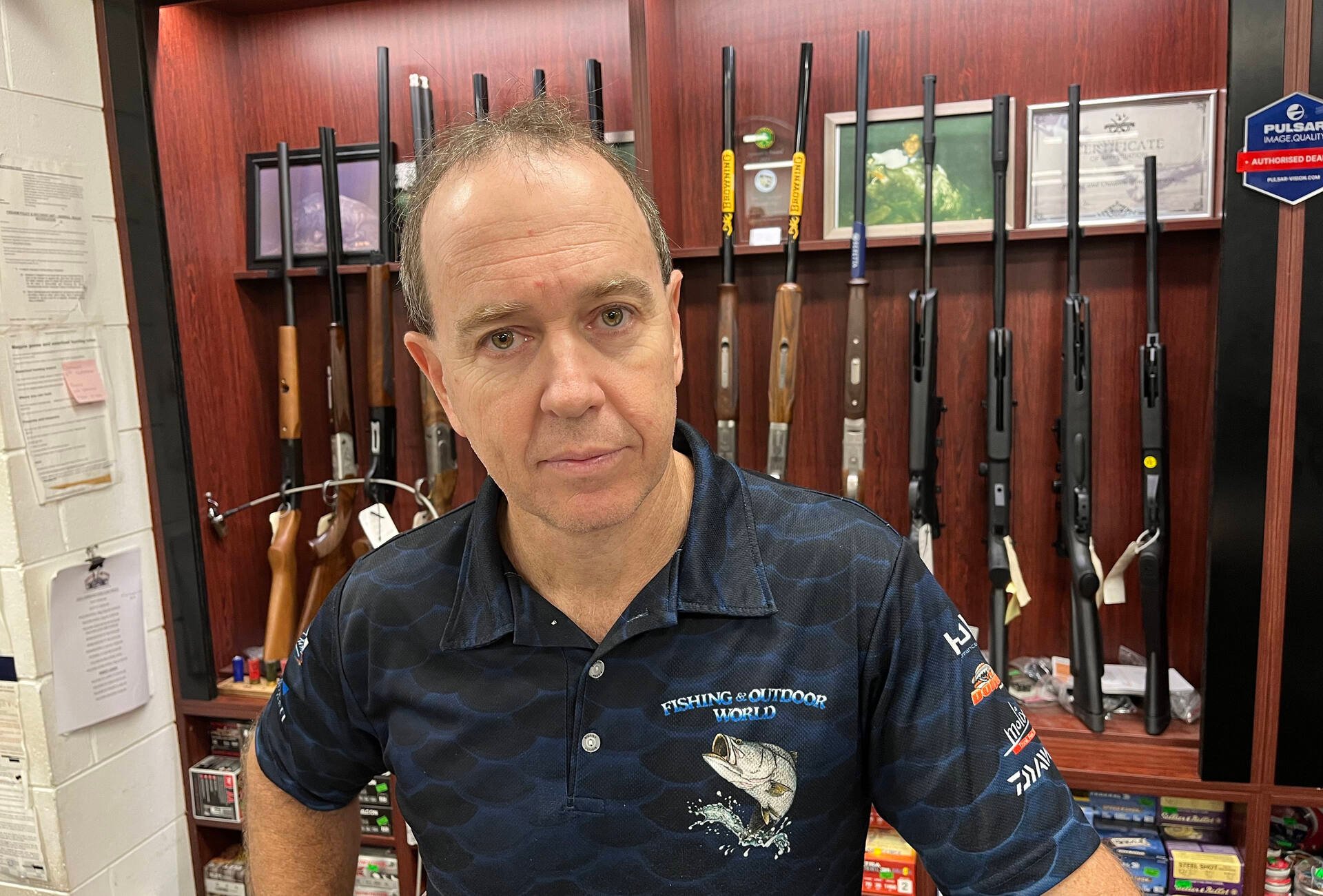 Retailer Ronald Voukolos defends sale of pepper spray for self-defence