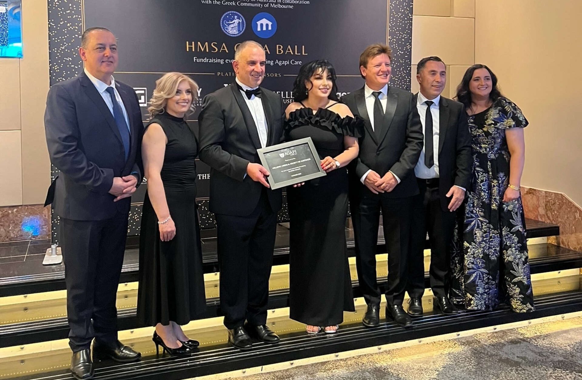 Hellenic Medical Society of Australia Gala Ball raises over $23,000 for AGAPI Care